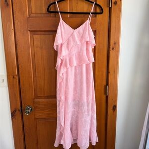 Wild Fable Pink Ruffle Dress